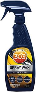 303® Automotive Spray Wax, Creates Fast Spray Wax Shine with Strong UV Protection, Lasts up to 30 Days (30217) 473 ml