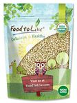 Organic Buckwheat Groats, 5 Pounds – Whole Grain Buckwheat Seeds by Food to Live. Hulled, Non-GMO, Kosher, Raw, Vegan, Sirtfood. Buckwheat Cereal in Bulk