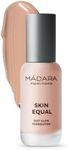 MÁDARA Organic Skincare | Skin Equal Soft Glow Foundation SPF15 ROSE IVORY 30-30ml, Mineral foundation with hyaluronic acid, Buildable medium coverage, Dewy foundation, Vegan, COSMOS certified