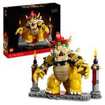 LEGO Super Mario The Mighty Bowser, 3D Model Building Kit, Collectible Posable Character Figure with Battle Platform, Memorabilia Gift Idea Set for Adults and Teens 71411