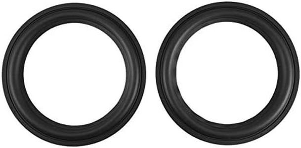 VBESTLIFE 20,3 cm Speaker Bordo in Gomma Kit di Riparazione per Altoparlanti,per Hivi (Confezione da 2)