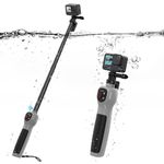 33inch Underwater Selfie Stick, with Bluetooth Remote Control, Waterproof & Extendable, 1 Hour Charging Time, 21 Hours Shooting for Diving Surfing Snorkeling, for Gopro Hero 12 11 10 9 8