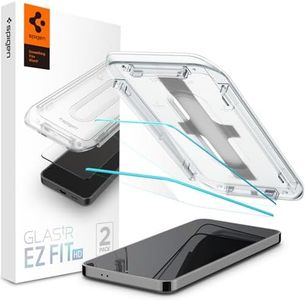 SPIGEN EZ Fit GLAS.tR Slim HD Designed for Samsung Galaxy S24 Plus Screen Protector (2024) Auto Alignment Kit Premium Tempered Glass [2-Pack] - Clear