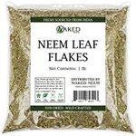 100% Pure Neem Leaf - Powder or Flakes - 100% Pure - Shade dried (Leaf Flakes) 1 Pound