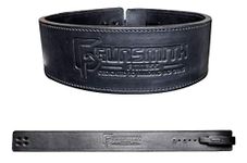 GUNSMITH FITNESS APEX Weight Lifting Belt - Handmade Leather Gym Weightlifting Belt for Men & Women - Premium Powerlifting Belt for Bodybuilding, Deadlift, Squats (Power 10mm Lever, S)