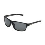 IRONMAN Men's Enthusiast Sunglasses, Black, 61mm