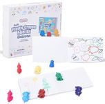 PREXTEX Unicorn Crayons and Kids Sketch Book Set - Magical Unicorn Colors, Creative Sketching Activities for Kids, Includes 1 Sketch Book and Box of Crayons, Ideal for Travel and Play, Ages 3+