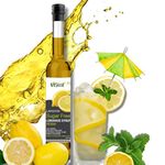 VIStevia Lemonie Sugar-free Lemonade Syrup, Diabetic And Keto Friendly - 100% Naturally Sweetened with Stevia, Contains Real Lemon Juice, No Artificial Flavour/Color added - 1 Bottle (470ML) Serves 30-35 Glasses