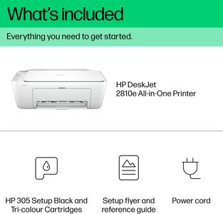 HP DeskJet 2810e Wireless All-in-One Printer – Compact Home Office