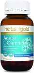 Herbs of Gold Acetyl L Carnitine 60 Capsules, 60 count