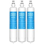 AQUACREST 847200 Fridge Water Filter, Compatible with Fisher & Paykel 847200, RS9120W Activesmart Integrated and More - for Product Codes Starting with 25xxx (3)