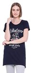 IN Love Tshirts for Women (Dark Navy)(4XL)