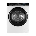 Haier I Pro Series 3 HW80-B14939 Freestanding Washing Machine, 8kg Load, 1400RPM, White [Energy Class A]