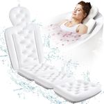 Full Body Bath Pillow for Bathtub, 