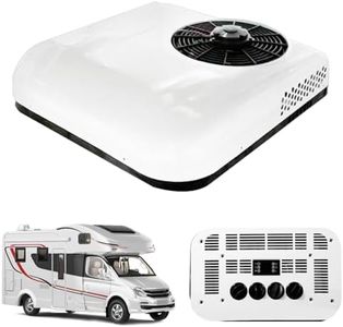ANAAMAYL Ultradünne Inverter Roof Klimaanlage Für Wohnmobil for Motorhome, Caravan, Camping, Trucks and Vans (Kühlung und Heizung, 12V)