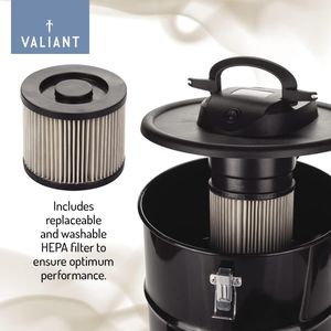 Valiant 1000W Ash Vacuum Cleaner – 20L Capacity
