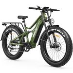 FREESKY 2026 Swift horse Ultra BAFANG Motor Electric Bike for Adults, 48V 35Ah Battery Ebike 140 Miles, 26" Fat Tire Dirt Mountain E Bike, Full Suspension, UL 2849 Certified by TÜV