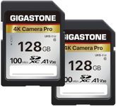 Gigastone SD Card 128GB 2-Pack V30 