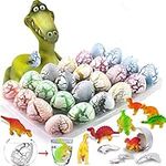 AMENON 24 Pcs Easter Eggs Dinosaur 