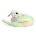 Aurora® Adorable Mini Flopsie™ Lula Snake™ Stuffed Animal - Playful Ease - Timeless Companions - Multicolor 8 Inches