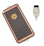 CAREFIT TourmaVital Infrared Heating Mat | Professional Pain Relief Massage & Relaxation Therapy | Stone Heat Pad