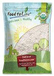 Organic Hulled Buckwheat Flour, 8 Pounds – Non-GMO, Finely Milled Raw Buckwheat Groats, Kosher, Vegan, Bulk Powder. Good Source of Fiber, Protein. Wheat Flour Substitute. Great for Pancakes, Noodles