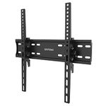 GRIFEMA GB1004-2 TV Wall Bracket, Tilt TV Mount for 26 to 55 Inches Flat & Curved TVs or Monitors, Max VESA 400x400mm Weight Capacity up to 50kg, Black