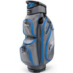 PowaKaddy Unisex DLX-Lite Golf Cart Bag - Gun Metal/Blue - One Size