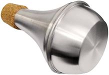 Practice Silencer Brass Trumpet Mute Aluminum Cork Musical Instrument Part (Mute)