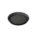 Dr. Oetker Tradition 22 cm Non-Stick Bakeware Flan Tin, Black