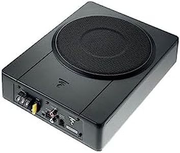 Focal ISUB-Active Aktiv Untersitz Subwoofer 8" 20cm flach für Fahrersitz Beifahrersitz