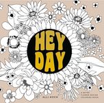 Heyday: A Retro Flower Design Coloring Book