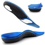 Crinova Insoles for Women, Plantar Fasciitis Arch Support Insoles, Athletic Orthotic Shoe Inserts for Running, Work Boots High Arch Insoles for Flat Feet/Arch Pain/Heel Spurs/Over Pronation