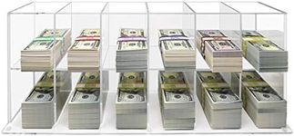 Nadex Clear Acrylic Cash Sorter Tra