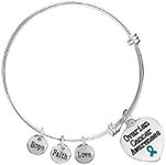 5 Pack Ovarian Cancer Awareness Hea