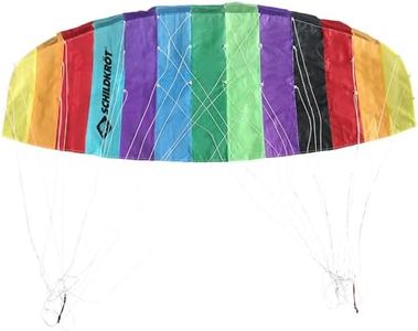 Schildkröt 970460 Dual Sport Kite 1.6, Two-Line Steering Foil, 12 Years, 45x160cm, Incl. 25 kp Polyester Cords, 2x25m on Winder, 3-6 Beaufort, 970450