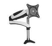 SIIG Tilt and Swivel Monitor Desk Mounting Kit - White (CE-MT1H12-S1)