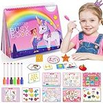 Gifts for 3-8 Year Old Girls, Luckades Preschool Learning Toys Busy Books for Toddlers Age 3-5 Birthday Gift Educational Toys for 3-8 Year Old Girls Quiet Books Unicorn Toys for Girls Age 3-8