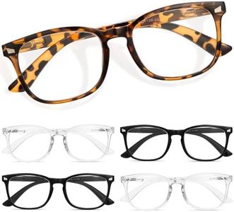 CCVOO Reading Glasses for Women/Men, Eyeglasses, Blue Light Readers for Women/Men, Computer Eye Glasses, Cheaters