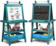 BABY JOY Kids Art Easel, 3 in 1 Dou