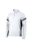 Mizuno Youth Long Sleeve Hitting Jacket, White-Shade, Medium