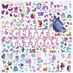 Konsait Glitter Temporary Tattoo fo