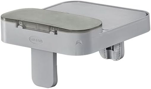 Bestway - Plateau pour Accessoires 4-en-1 pour Spa Gonflable - 33,7 cm x 30,2 cm x 18,5 cm - Gris
