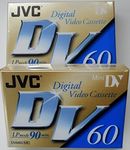 JVC Mini Digital Video Cassette, 2-Pack