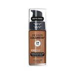 Revlon Colorstay Liquid Foundation Makeup for Combination/Oily Skin SPF 15, Longwear Medium-Full Coverage with Matte Finish, Cocoa (520), 30 ml