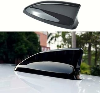 smart repairboy for Honda CR-V CRV 2023 2024, Car Shark Fin Antenna Topper Radio Signal Decorate Aerial Base Cover - Glossy Black