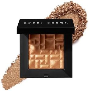 Bobbi Brown Highlighting Powder | Pearl-Infused Highlighter Makeup For Luminous Cheeks & Eyes | Gel-Powder Hybrid, 0.28 Ounce, Copper Glow