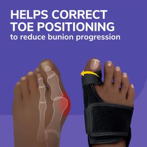 Dr. Scholl's Bunion Relief & Toe Corrector Set – Left & Right Supports