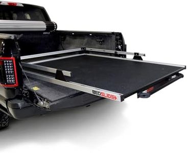 BEDSLIDE HD (78" X 48") | 20-7848-HDB | Heavy Duty Sliding Truck Bed Organizer | Made in The USA | 2,000 lb Capacity (Black)