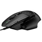 Logitech G502 X Wired Gaming Mouse - LIGHTFORCE Hybrid Optical-Mechanical Primary switches, Hero 25K Gaming Sensor, Compatible with PC/macOS/Windows - Black